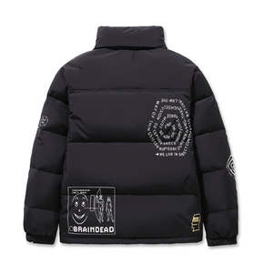 Giacca Casual da uomo a anatra bianca cappotto invernale colletto con chiusura a cerniera breve moda transfrontaliera per coppie giovani - Product Image 3