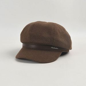 หมวกเบเร่ต์ผ้าทวิลล์แฟชั่นใหม่ประจำฤดูใบไม้ร่วง ฤดูหนาว ปี 2024 สำหรับผู้หญิง สไตล์ลำลอง อเนกประสงค์ ให้ความอบอุ่น แบบหมวกนิวส์บอย - Product Image 2