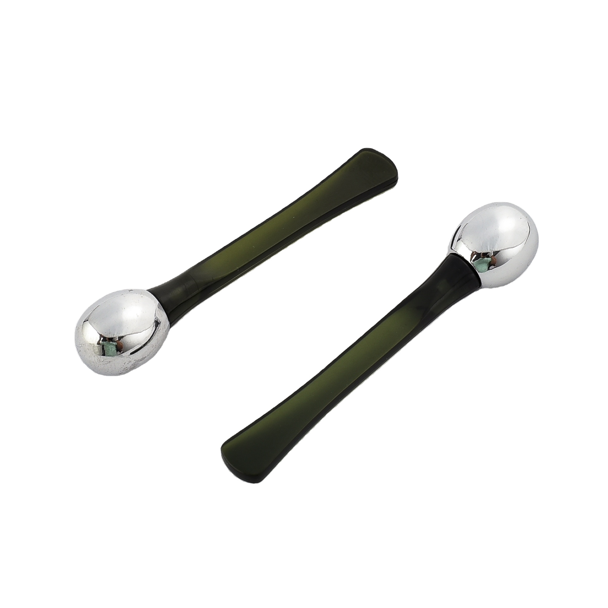 Косметическая металлическая головка для лица с полипропиленовой ручкой