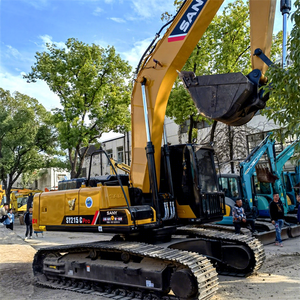 Modèle 2018-2022 d'occasion Sany SY215C/SY215/SY155, pelle hydraulique sur chenilles de 21,5 tonnes, moteur Isuzu, pompe, godet de 1m, 600-4000H - Product Image 1