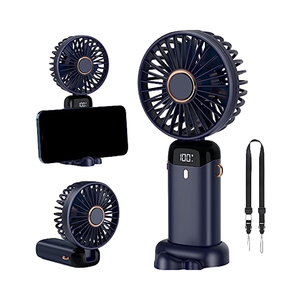 2025 New <b>USB</b> Handheld <b>Fan</b> <b>Mini</b> Portable Charging Foldable Plastic for Office & Student Car Outdoor Use Gift Five Speed Handheld - Product Image 2