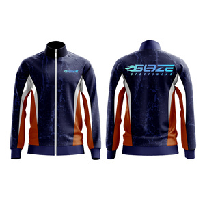 Chất Lượng Cao Bóng Đá Bóng Đá Đồng Phục Tùy Chỉnh Logo Của Bạn Đội Áo Khoác Cộng Với Kích Thước Chạy Áo Khoác Áo Khoác Thể Thao Áo Khoác Cho Nam Giới - Product Image 4