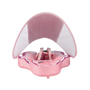 Hot Bán Màu Hồng Không-Inflatable Bé Bơi <span class=keywords><strong>Float</strong></span> Trẻ Em Bơi Vòng nách Vòng Không Inflatable Bé Hồ Bơi <span class=keywords><strong>Float</strong></span> Với Tán - Product Image 2