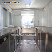 Oriental Shimao American Standard Mobile Bar Chariots De Nourriture Et Camion De Nourriture Remorque Foodtruck Avec Équipements De Cuisine Complet