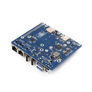 Carte mère double Ethernet pour Raspberry Pi CM5, prend en charge les modules 4G / 5G, 4K, et le module PoE. - Product Image 2