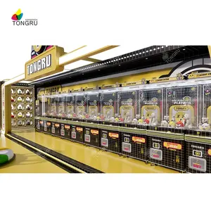 Filipinler sıcak satış pençeli vinç otomat oyun makinesi montajlı eğlence merkezi oyuncak pençe makinesi satılık