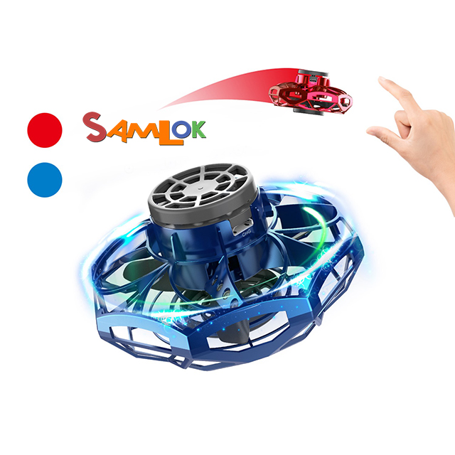 Мини-Дрон с пальцами, Дрон с ручным управлением и Rgb-подсветкой, Летающий Спиннер для детей