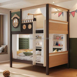 Nuovi <span class=keywords><strong>letti</strong></span> a castello per <span class=keywords><strong>bambini</strong></span> caldo legno telaio madre Cum <span class=keywords><strong>bambini</strong></span> letto Multi-funzionale combinazione <span class=keywords><strong>letti</strong></span> a castello con espositore - Product Image 3