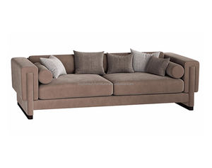 Canapé de salon carré italien moderne minimaliste léger de luxe rembourré extensible matériau de remplissage en éponge <span class=keywords><strong>tissu</strong></span> - Product Image 1