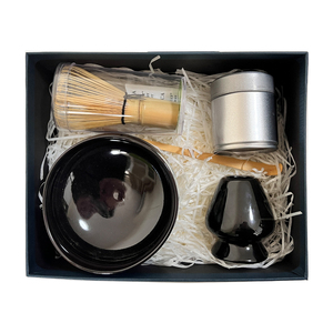 Ensemble d'outils <span class=keywords><strong>à</strong></span> thé <span class=keywords><strong>matcha</strong></span> faits main sur mesure avec bol chawan <span class=keywords><strong>en</strong></span> céramique, support pour <span class=keywords><strong>fouet</strong></span> et <span class=keywords><strong>fouet</strong></span>, support usine - Product Image 3