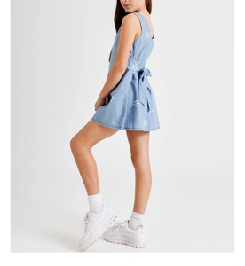 Adorable Vestido de Verano de Algodón para Niñas con Diseño Atractivo, Sensación Ligera y Comodidad Transpirable, Perfecto para Uso Diario y Fiestas - Product Image 2