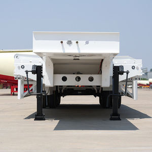 Semirremolque de Plataforma Baja de Múltiples Ejes con Escalera Hidráulica y Estructura de Acero de Alta Resistencia - Product Image 3