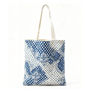 Bolsa de Lona Promocional con Logotipo Impreso para Mujer, Colores Personalizados, Bolsas de Lona para Mujer para Reciclaje, Bolsa de Compras Elegante de Algodón - Product Image 2