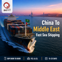 Livraison express LCL DDP de Chine vers l'Arabie Saoudite, les Émirats arabes unis, Oman, le Koweït, le Qatar, Bahreïn via un agent logistique UPS DHL