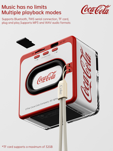 <span class=keywords><strong>Coca</strong></span>-<span class=keywords><strong>Cola</strong></span> A01 dành cho loa Loa siêu trầm mini di động không dây Không có điều khiển từ xa Không có mic tích hợp - Product Image 5
