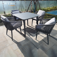 Couture Jardin Diva ensembles de meubles en corde, canapé en corde, meubles de Patio extérieur, Table de Jardin et chaises