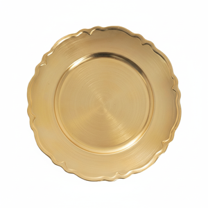 แผ่นโลหะชาร์จสีดำสำหรับตกแต่งโต๊ะในงานแต่งงานการรับประทานอาหารในฟาร์มและการชุมนุมพิเศษ - Product Image 1