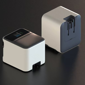 Chargeur universel OEM 65W avec garantie de 2 ans, adaptateur secteur 65W, chargeur multi-téléphones USB Type-C rétractable avec écran - Product Image 3