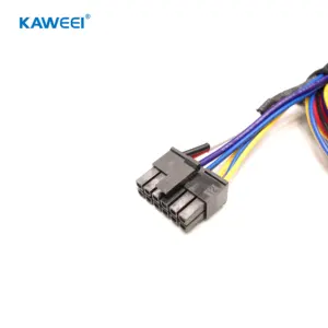 Wire Harness Waterproof Micro Fit 12pin To 2pin Power Connector To 5pin Wire Housing For Automotive For Medical