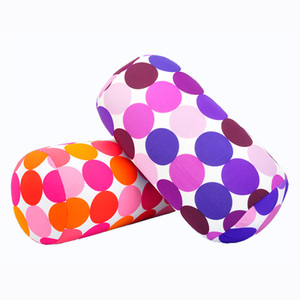 Coussin de canapé cylindrique en microbilles pour massage, oreiller de soutien pour hôtel et camping, thérapie anti-ronflement, hypoallergénique - Product Image 3