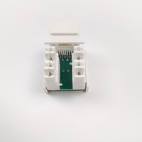 Boîtier de montage en surface 1 ou 2 ports pour prises réseau murales RJ45 RJ11 Keystone Jack OEM ODM CAT5e CAT6 CAT6A