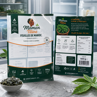 Sachet Doypack personnalisé imprimé, emballage alimentaire surgelé, sac plastique haute barrière refermable avec fermeture éclair pour mélange de légumes
