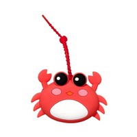 Porte-clés adorable de style anime, petite pochette pour écouteurs sans fil, conteneur multi-usage pour bonbons, porte-monnaie en silicone pour filles