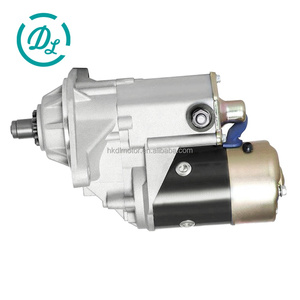 ชุดสตาร์ทใหม่ EexcavaStart 24V 11T สำหรับเครื่องยนต์ 6HE1 6HH1 6HK1 รถขุดหนัก 128000-8064 1811003230 รับประกัน 1 ปี - Product Image 1