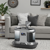 Nettoyeur Vapeur Professionnel Électrique Portable pour Canapés et Tapis, Aspirateur Eau et Poussière à Main pour Usage Domestique