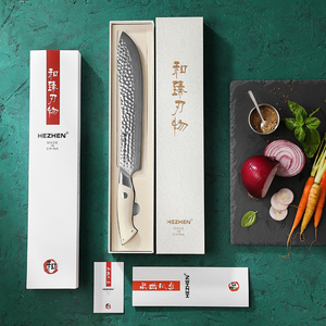 HEZHEN New 10 Inch Butcher Knife 67 Layers Japanese Damascus Steel G10 Handle Professional <strong>Kitchen</strong> Cutting Knives With Gift Box - Product Image 5