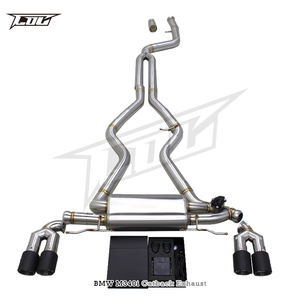 Échappement arrière Valvetronic personnalisé pour BMW M340i M440i B58 3.0T G20 G22 G26 2019-2026 en acier inoxydable poli SS304 de 1,5 mm - Product Image 4