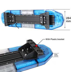 12 V 24 V blau/gelb/rot Blitz LED Warn licht leiste mit Lautsprecher Dach Licht leiste für LKW/Rettung