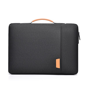 16 Inch Unisex Fashionable Eco-Friendly High Quality PU Leather <b>Laptop</b> Sleeve Customizable Capacity Handle Closure Office Use - Product Image 2