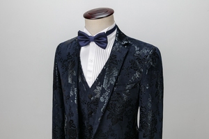 Automne/hiver nouvelle impression hommes costumes trois pièces velours costumes grande taille <span class=keywords><strong>marié</strong></span> meilleur <span class=keywords><strong>homme</strong></span> se marier <span class=keywords><strong>costume</strong></span> - Product Image 4