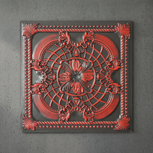PAINTSDECOR Modern 3D Embossed <b>PVC</b> Ceiling <b>Tiles</b> Class Fireproof Soundproof Waterproof Suspended for Bedroom Office Hotel - Product Image 3