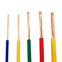Cable Eléctrico Tipo THW THHN de 7 Conductores de Cobre Trenzado Calibre 8 10 12 14 AWG con Aislamiento de Papel Impregnado 105 °C