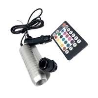 Kit de plafonnier LED intelligent à intensité variable DC12V 6W avec application/télécommande, PMMA, indice de protection IP33, pour voiture et maison, garantie 3 ans, effet ciel étoilé