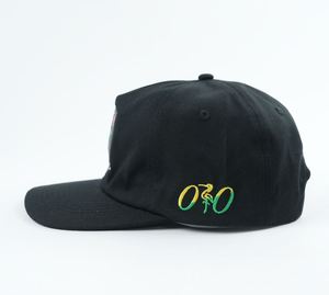 Gorra de Béisbol Snapback Personalizada de Algodón Sin Estructura con Logotipo Bordado de Alta Calidad y Visera Plana - Product Image 4