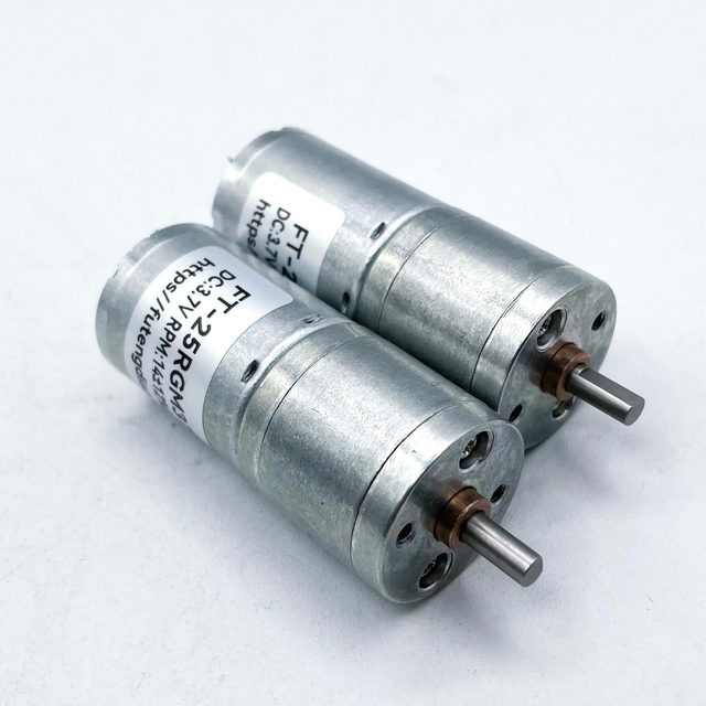 3.7V Dc Motor with Gear Reducer FORTO MOTOR Custom-made DC Gear Motor