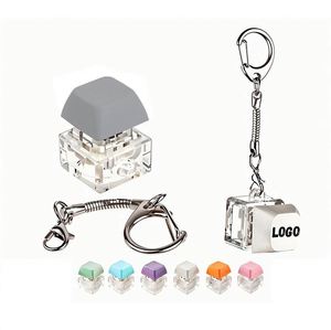 Christmas Gift Stress Relief Figure Keycap Keychain Mechanical <b>Key</b> Fidget for Keychain Decompression Toys - Product Image 1