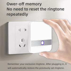 กริ่งไฟฟ้าแบบเคลื่อนไหวไร้สายสำหรับรักษาความปลอดภัยบ้านอัจฉริยะเสียงกริ่งไฟฟ้าที่สร้างขึ้นเองกันน้ำเสียงโทรศัพท์ที่ประตู - Product Image 3