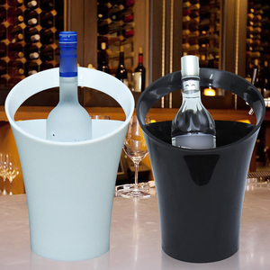 Thương Mại Có Thể Đóng Lại Đảng Cắm Trại Bia Xô Đá Hộp Đêm Đứng Cao Cầm Tay Nhựa Xô Đá - Product Image 1