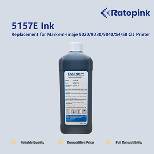 Encre Solvant Markem-maje 5157E, Consommable pour Machine de Codage Jet d'Encre, Séchage Rapide pour Impression de Date et de Code de Lot - Product Image 1