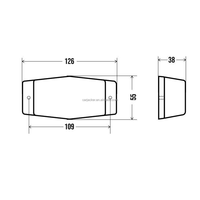 Feux de Calandre Avant LED Ambre Blanc Double Brûleur pour Camions Scania, Mercedes-Benz, Volvo, MAN – Style Rétro