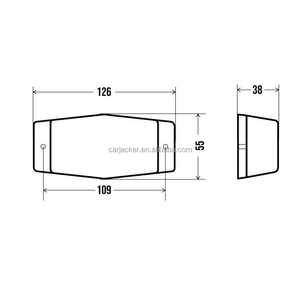 Feux de Calandre Avant LED Ambre Blanc Double Brûleur pour Camions Scania, Mercedes-Benz, Volvo, MAN – Style Rétro - Product Image 3