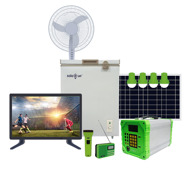 High Quality Off-Grid Solar Power System Hybrid Inverter Lifepo4 Lithium Battery Polycrystalline Silicon Ground Home Use
