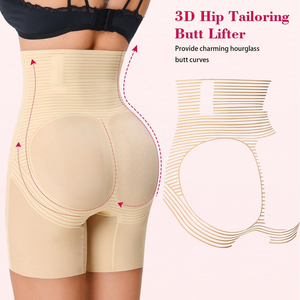 Fajas Colombianas Shorty de compression sans couture mi-cuisse, soutien abdominal, effet push-up fessier, sous-vêtement féminin - Product Image 3