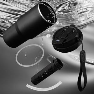 Nouvelle tasse à café isolée en acier inoxydable 304 de 25 oz | Isolation thermique de 12 à 24 heures | Lanière portable 3-Drinking Ways | - Product Image 2