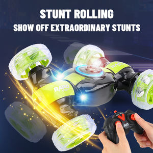 <span class=keywords><strong>360</strong></span> °   Coche Teledirigido Acrobático con Giro y Volteo - Control Individual y Doble, Sensor de Gravedad, Luces LED y Música Dinámica - Product Image 2