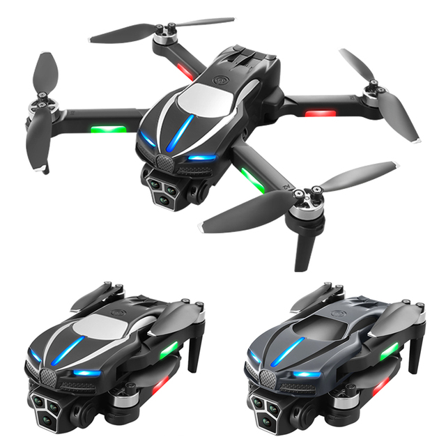 M2 Obstacle Avoidance Drone 4k Hd Three Camera Fpv 15 Minutes Flying Battery Long Range Rc Quadcopter Foldable Mini Drone